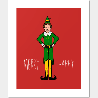 Merry Happy! Posters and Art